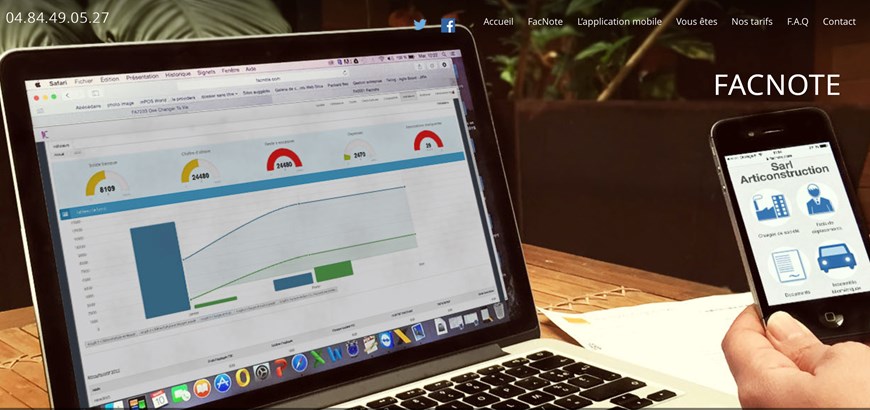 Présentation logiciel Facnote